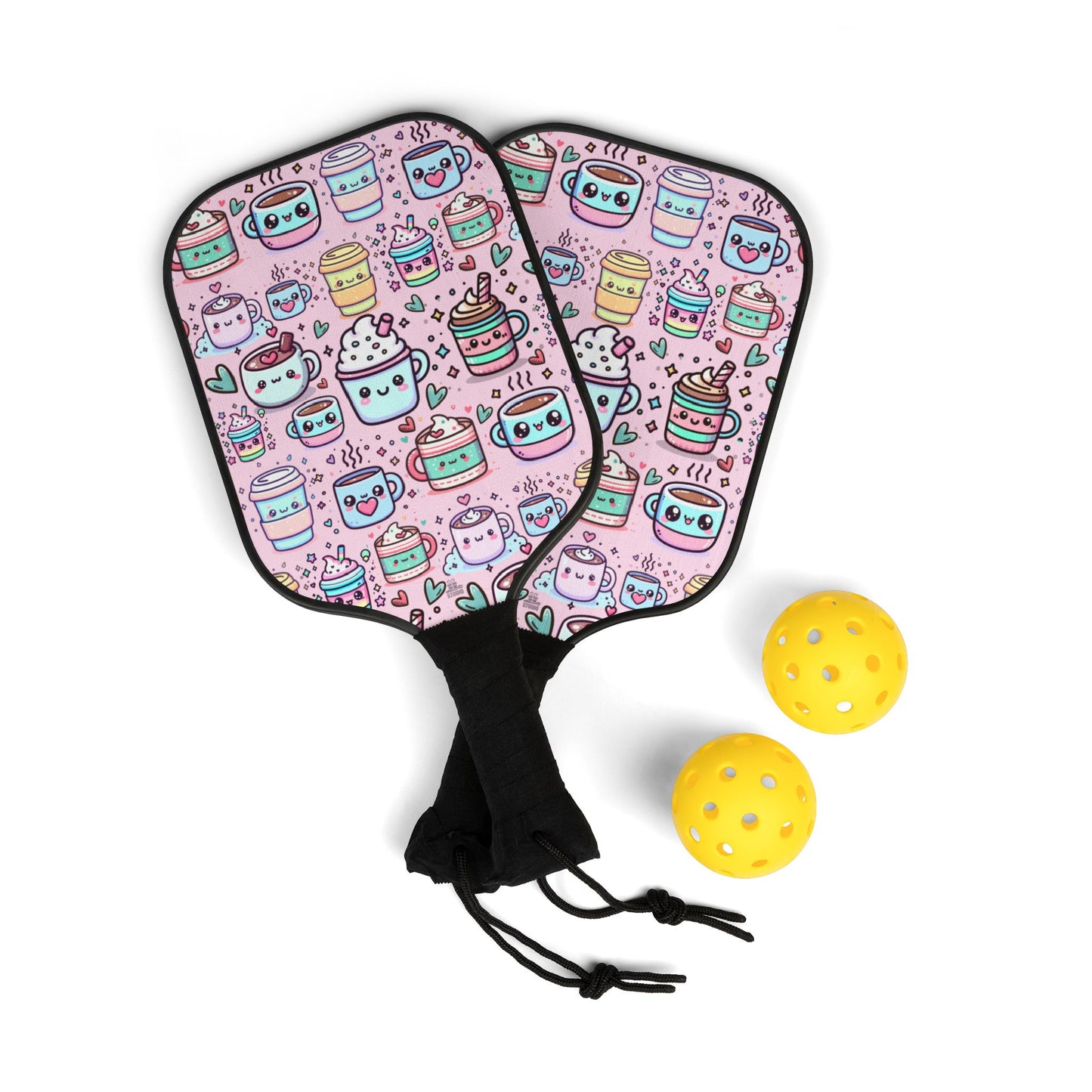 Kawaii Lattes | Pickleball Kit | Pink