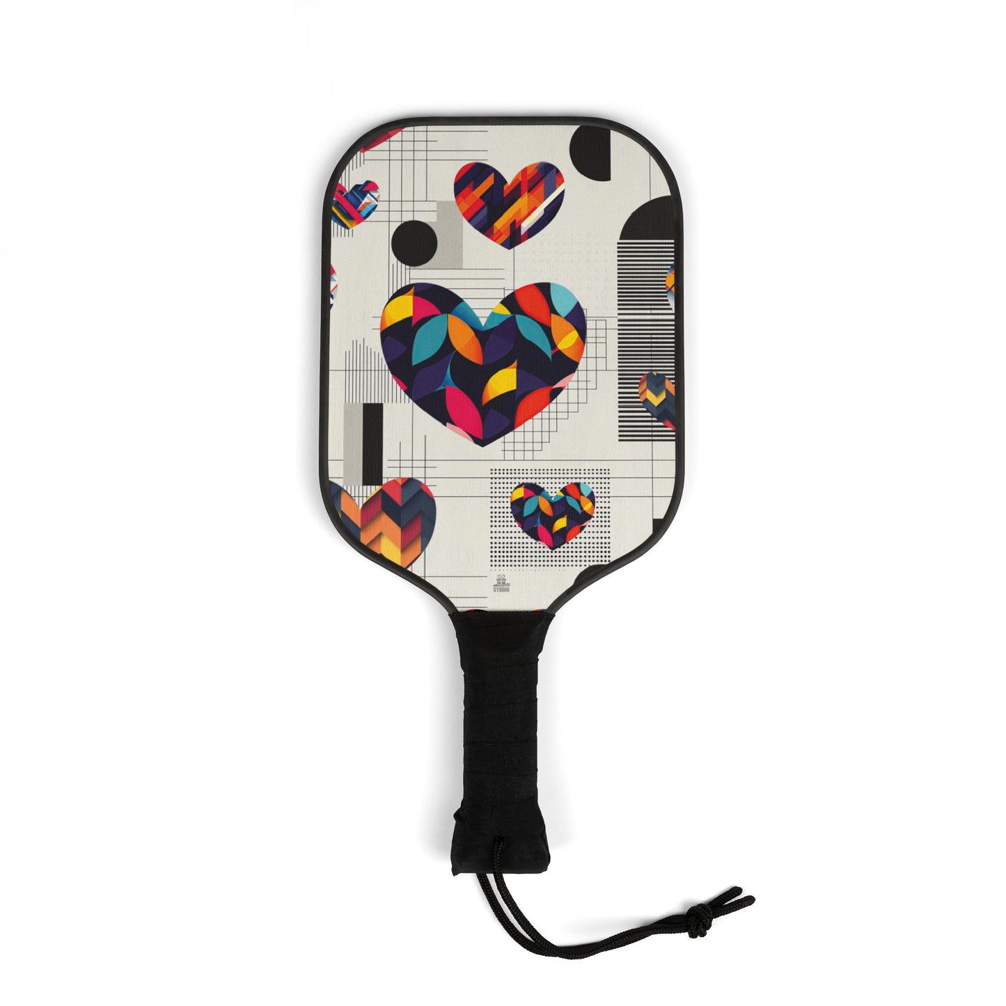 Pickleball Kit | Abstract Hearts | Hearts 4