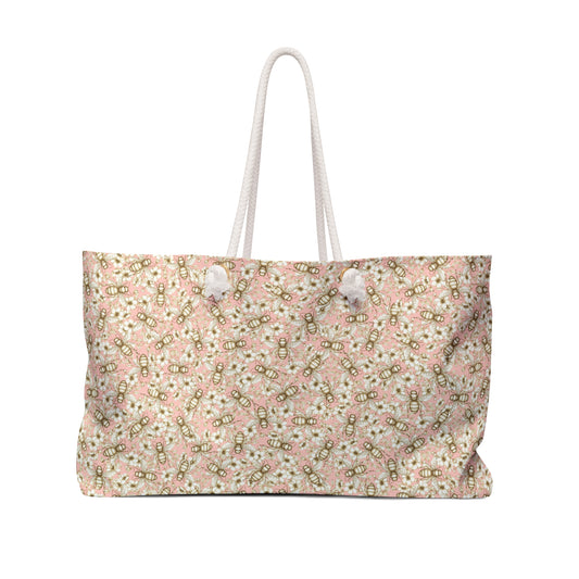 Weekender Bag | Queen Flowers | Bee 1