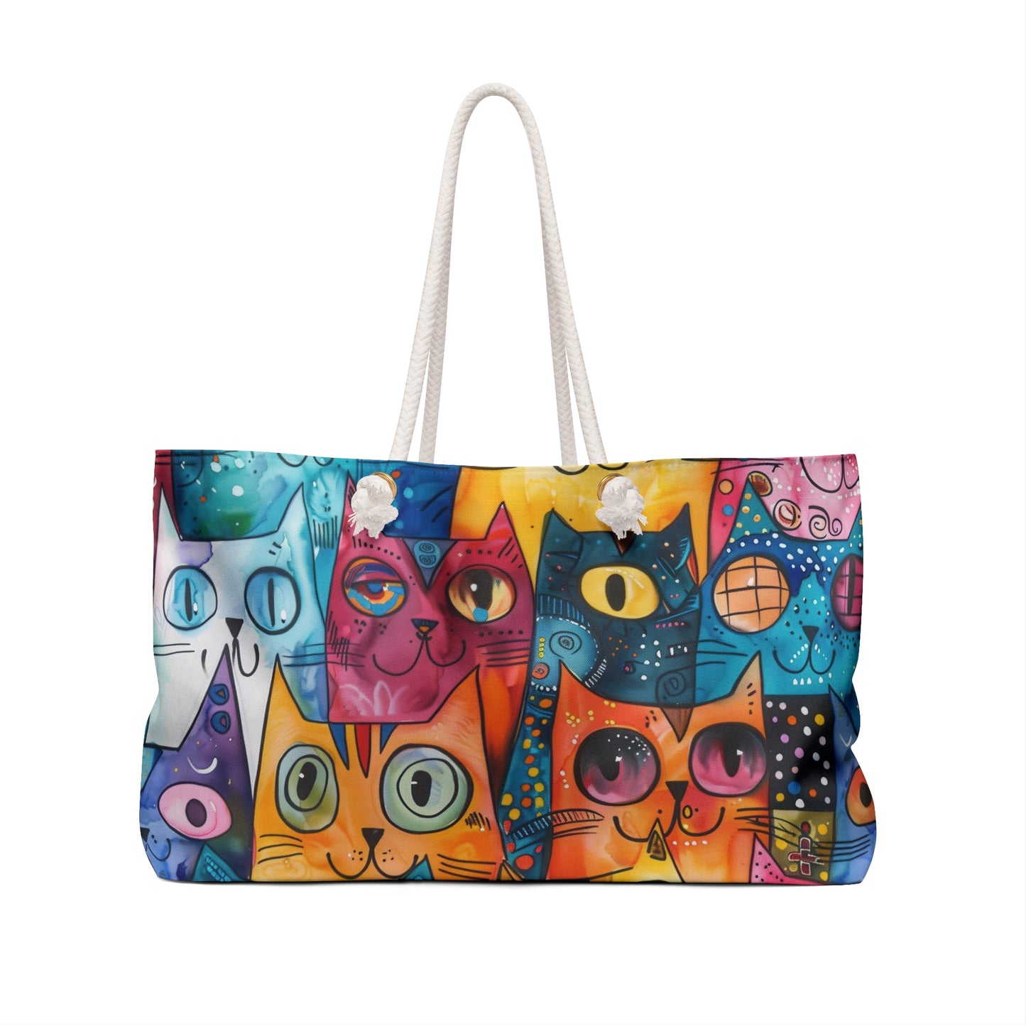 Weekender Bag | Colorful Cats | Cats 1