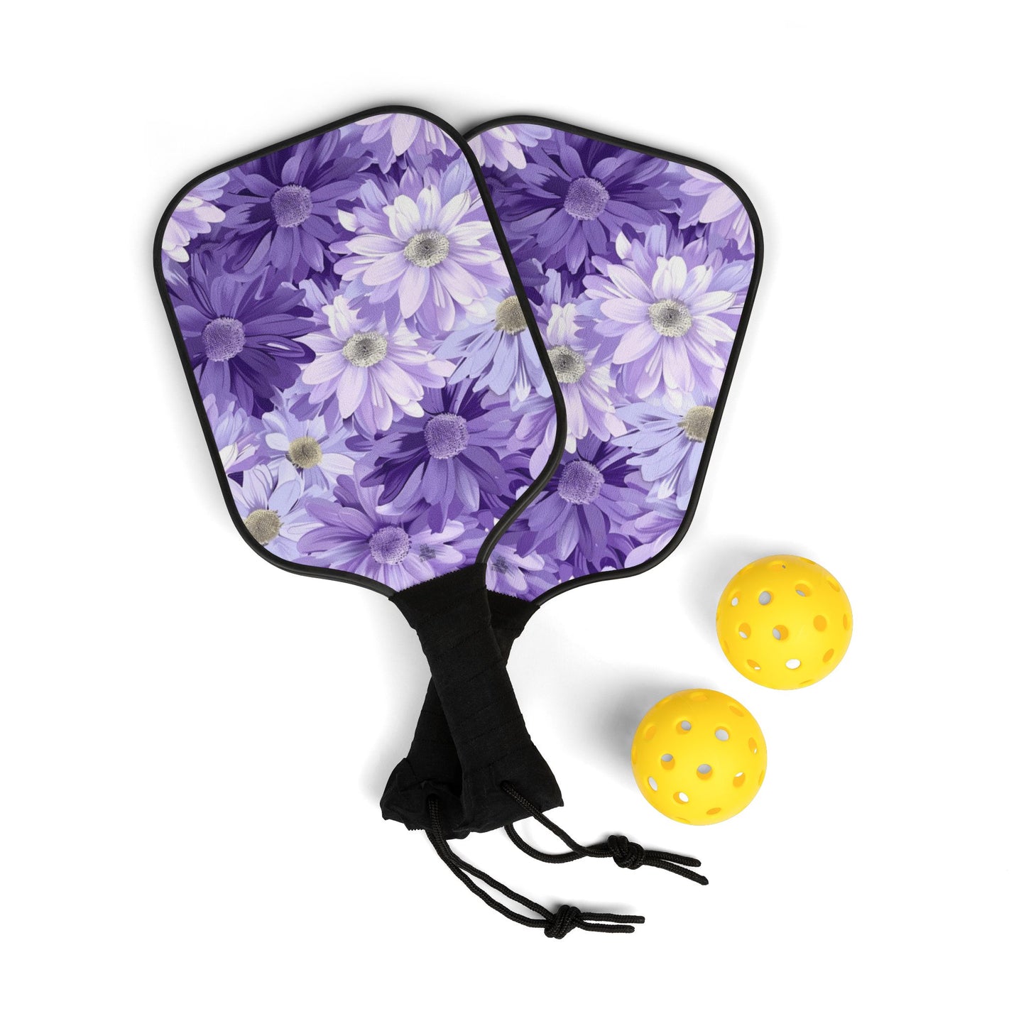 Pickleball Kit | Flowers | Purple