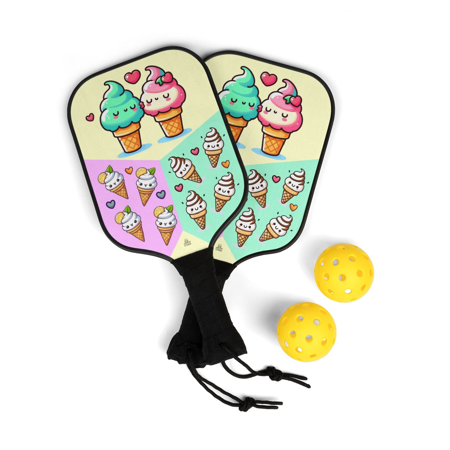 Pickleball Kit | kawaii | Ice Cream