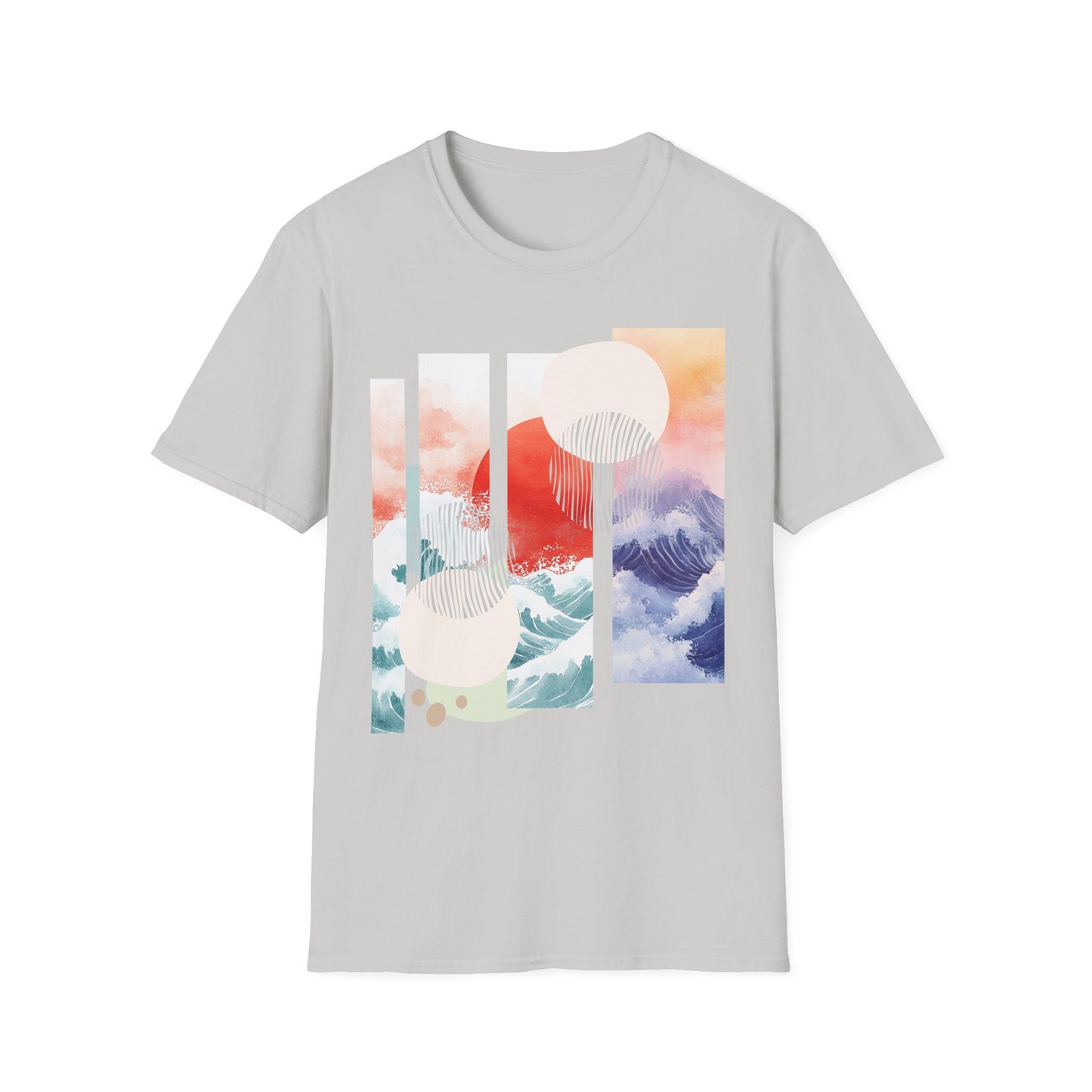 Unisex Softstyle T-Shirt | Japanese Scenes | Scene 2