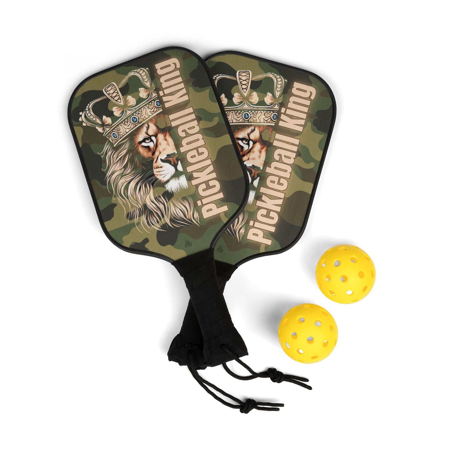 Pickleball Kit | Camo Lion Collection | Lion 1