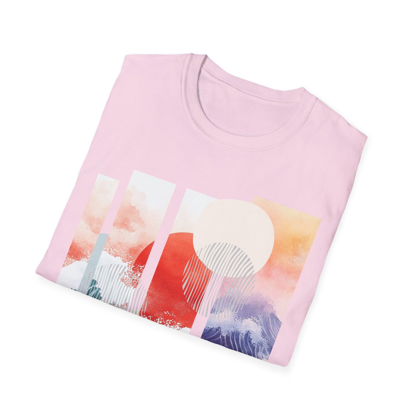 Unisex Softstyle T-Shirt | Japanese Scenes | Scene 2