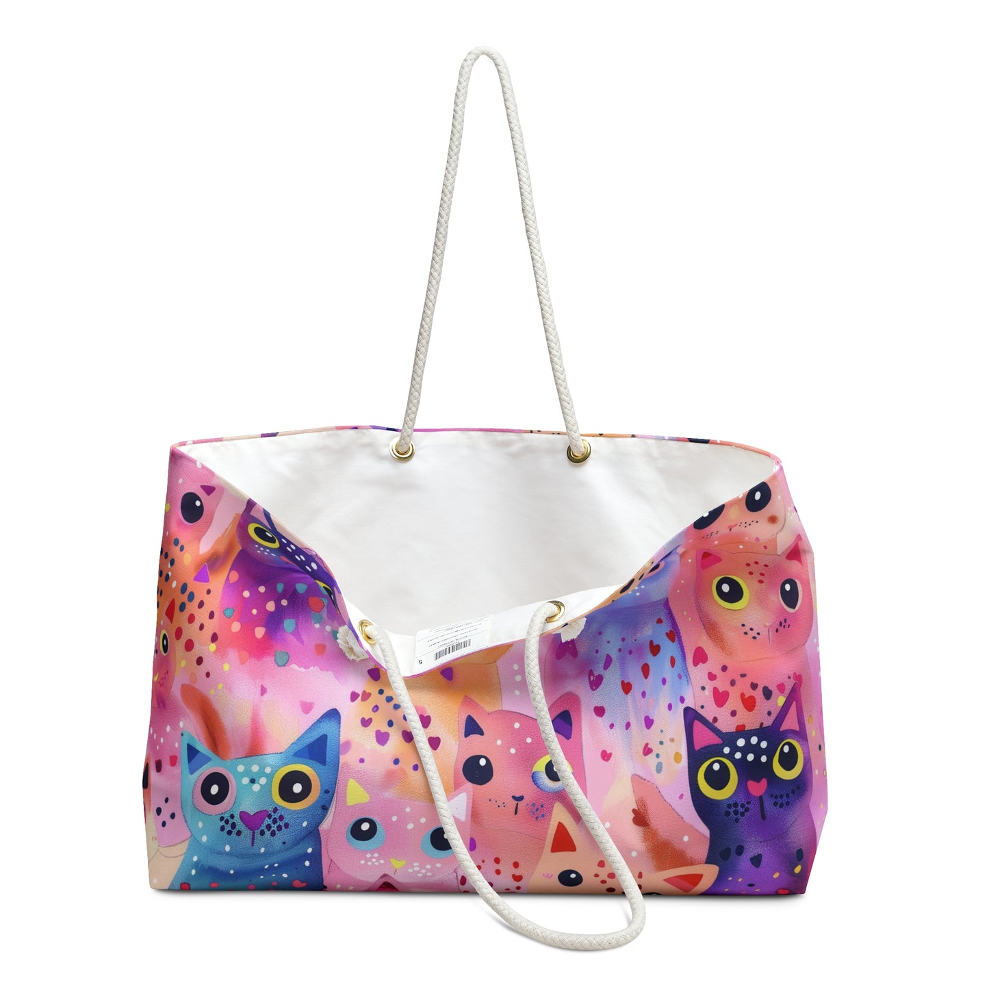 Weekender Bag | Colorful Cats | Cats 2