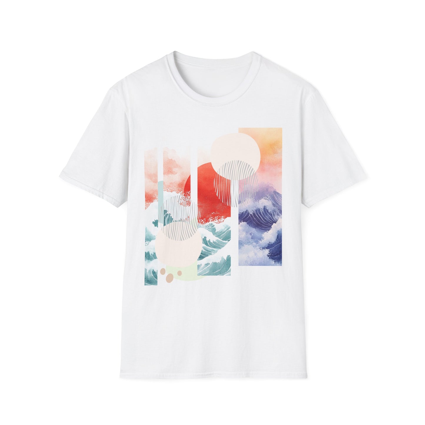 Unisex Softstyle T-Shirt | Japanese Scenes | Scene 2