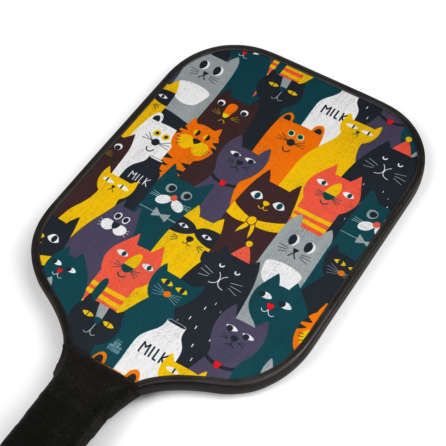 Pickleball Kit | Colorful Cats | Cats 6