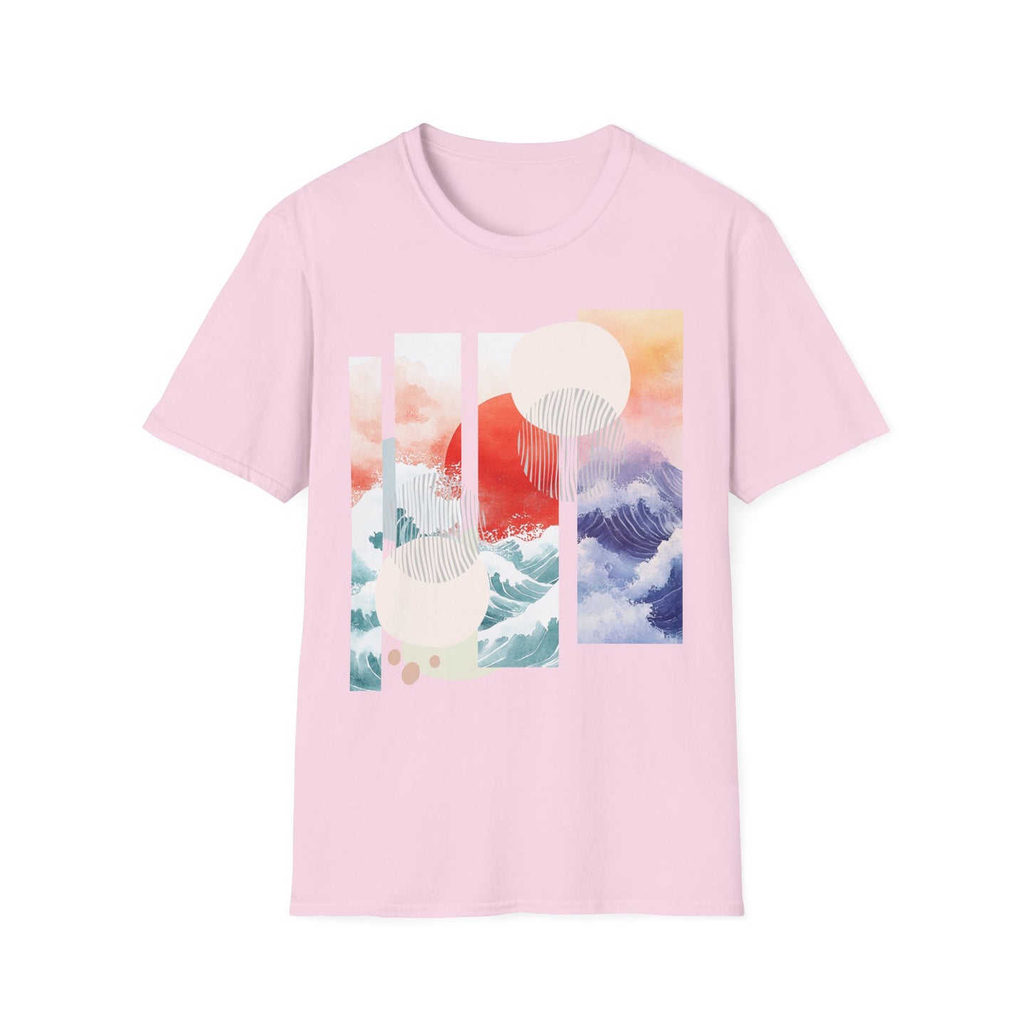 Unisex Softstyle T-Shirt | Japanese Scenes | Scene 2