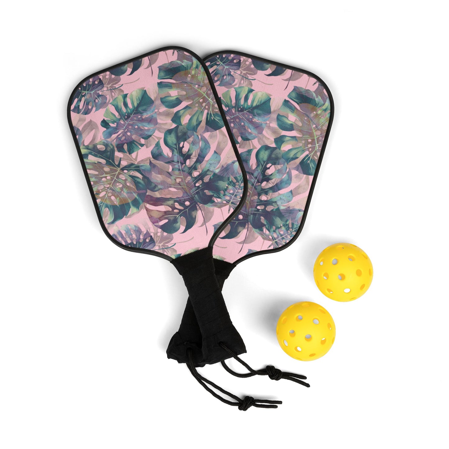 Pickleball Kit | Monstera | Green & Mauve