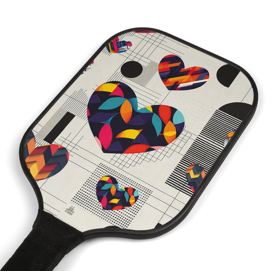 Pickleball Kit | Abstract Hearts | Hearts 4