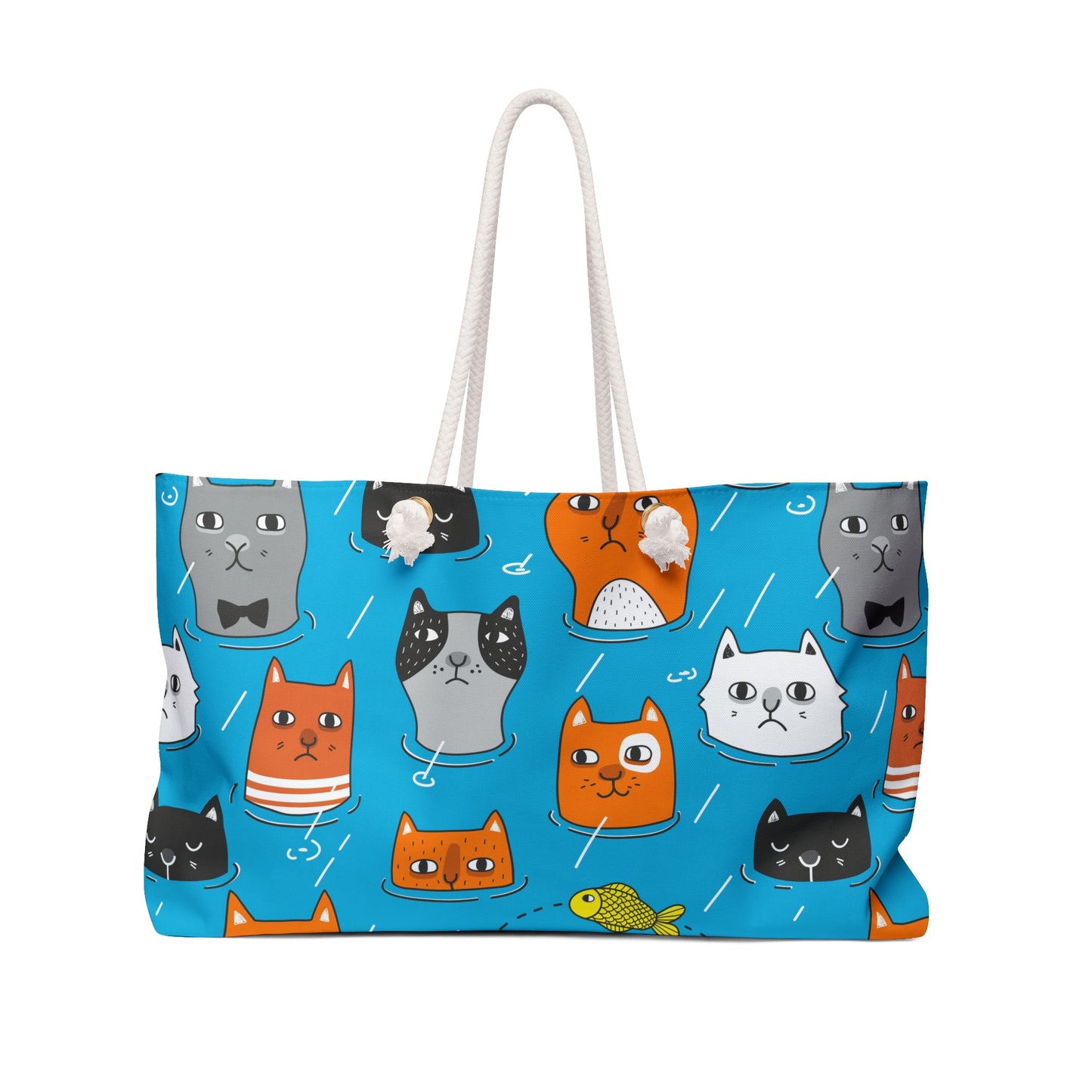 Weekender Bag | Colorful Cats | Cats 4