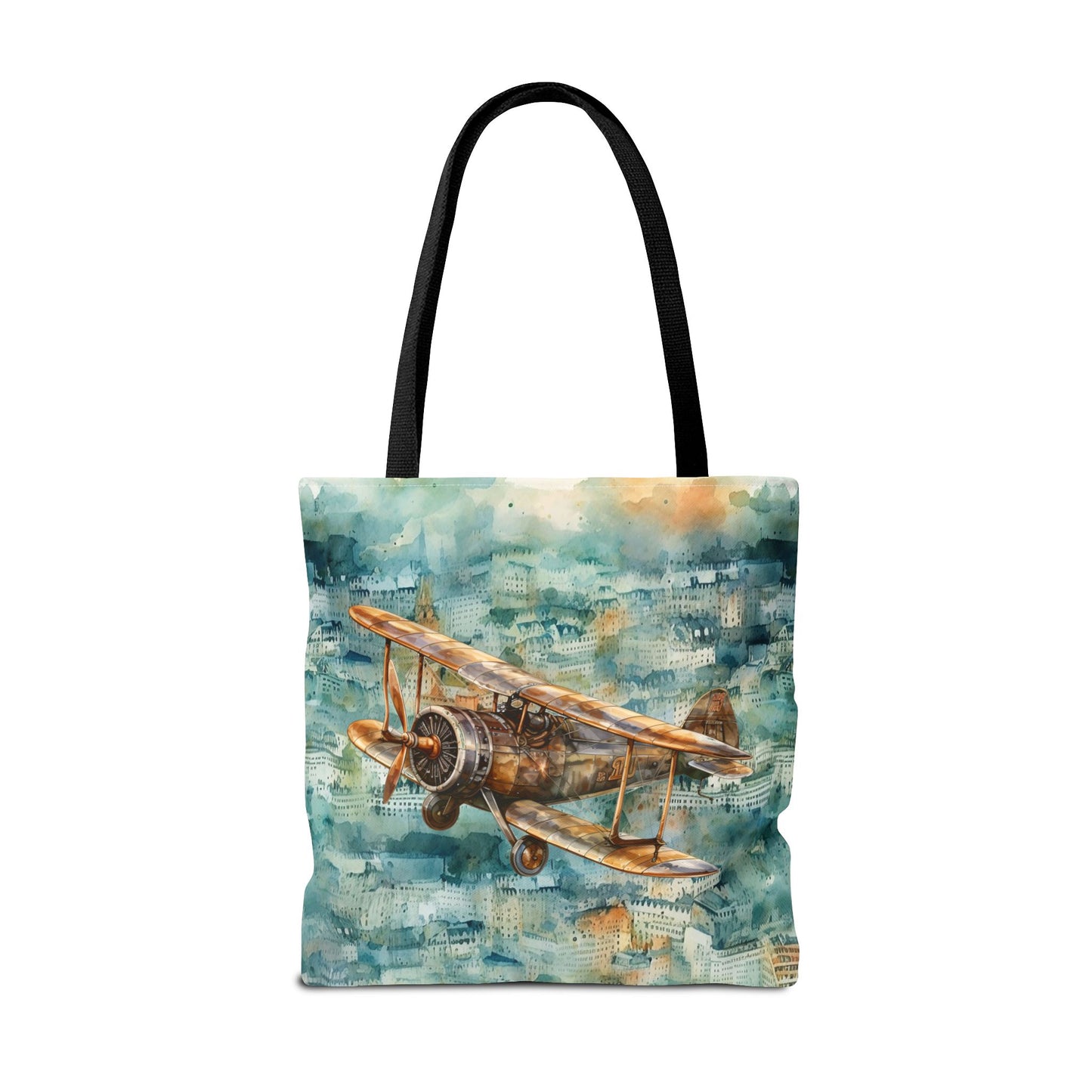 Totes | Watercolor Skies | Planes 3