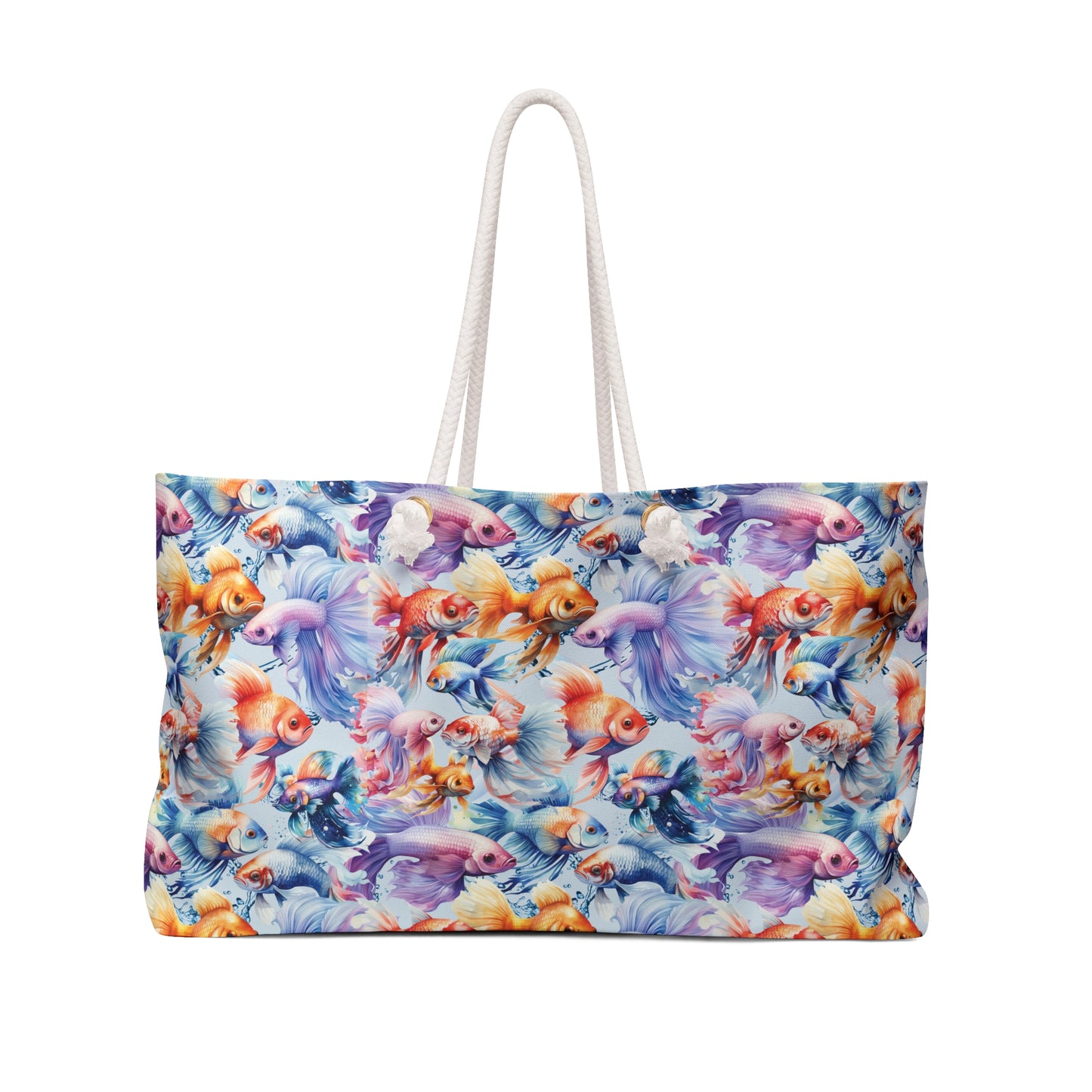 Colorful Fish  |  Weekender Bag | Vibrant Confetti