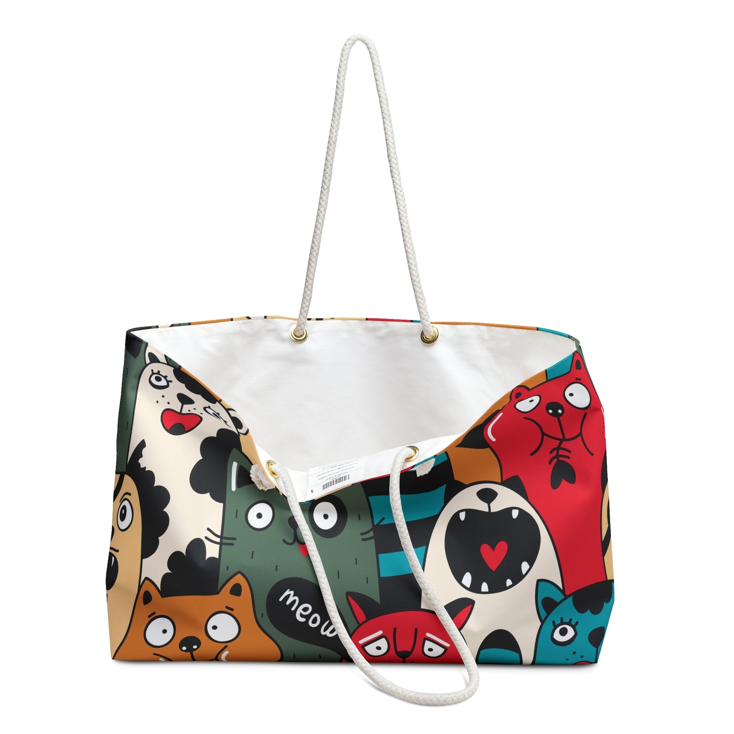 Weekender Bag | Colorful Cats | Cats 3