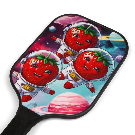 Pickleball Kit | Galactic Fruits Collection | Strawberries