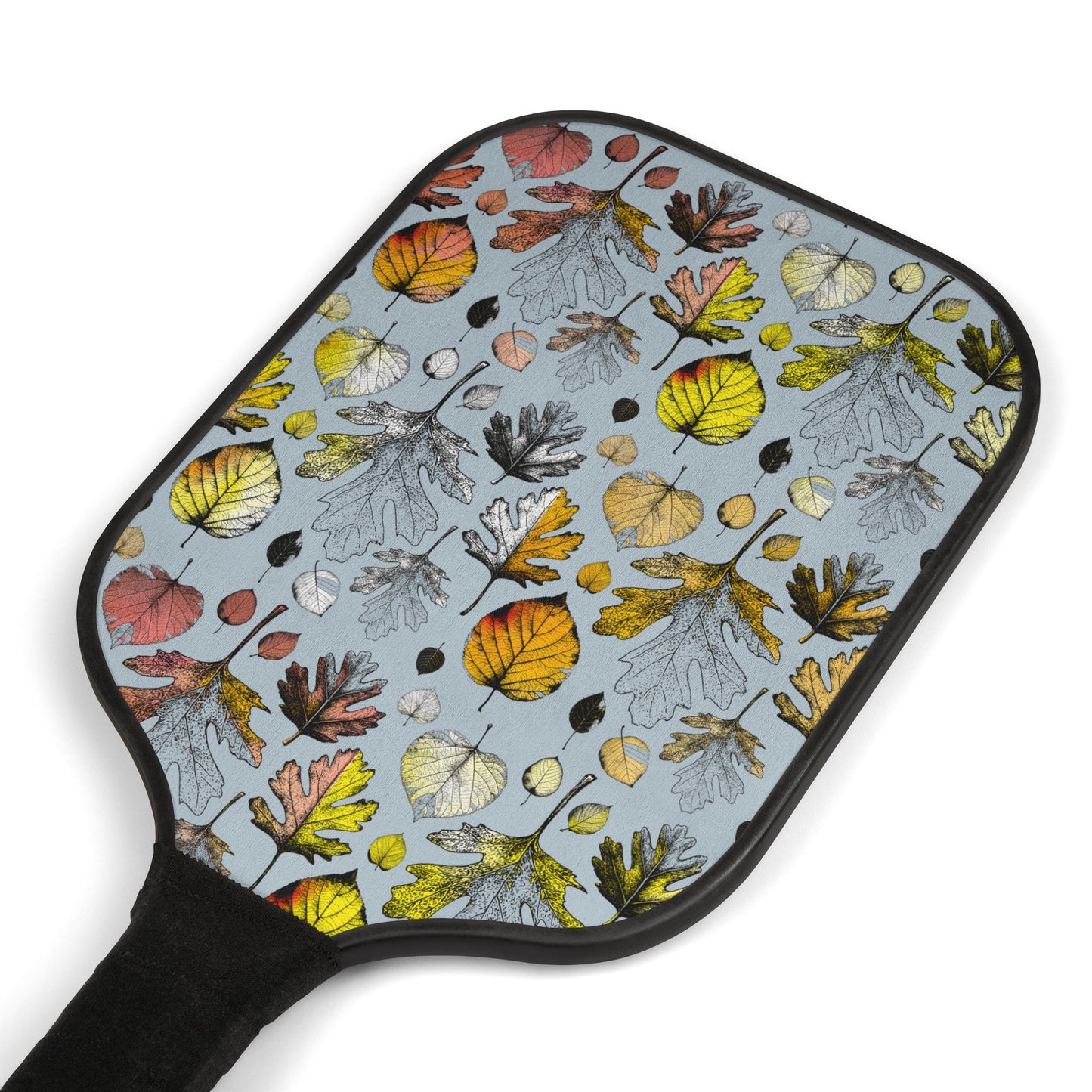 Pickleball Kit | Leaves | Blue & Yellow