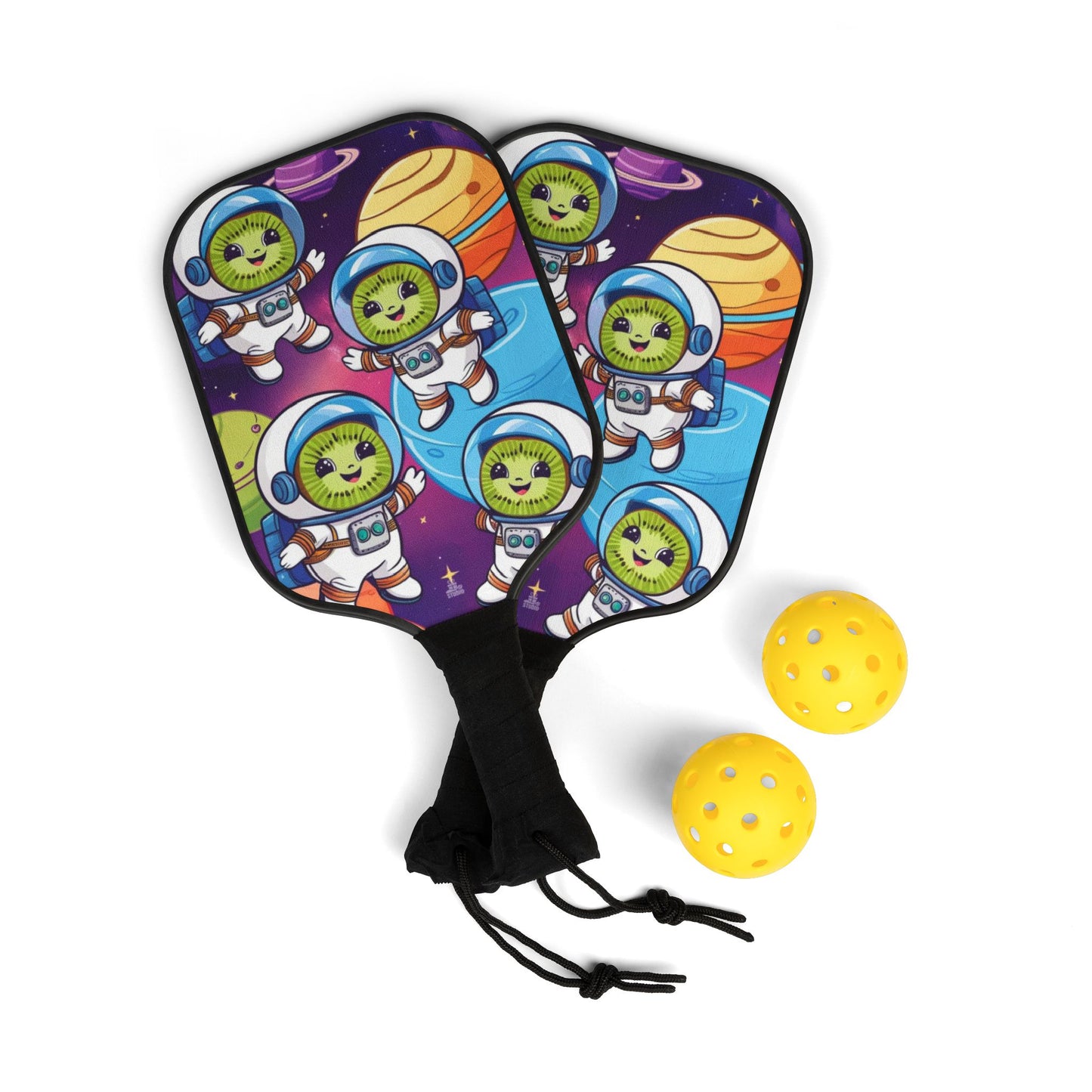 Pickleball Kit | Galactic Fruits Collection | Kiwi