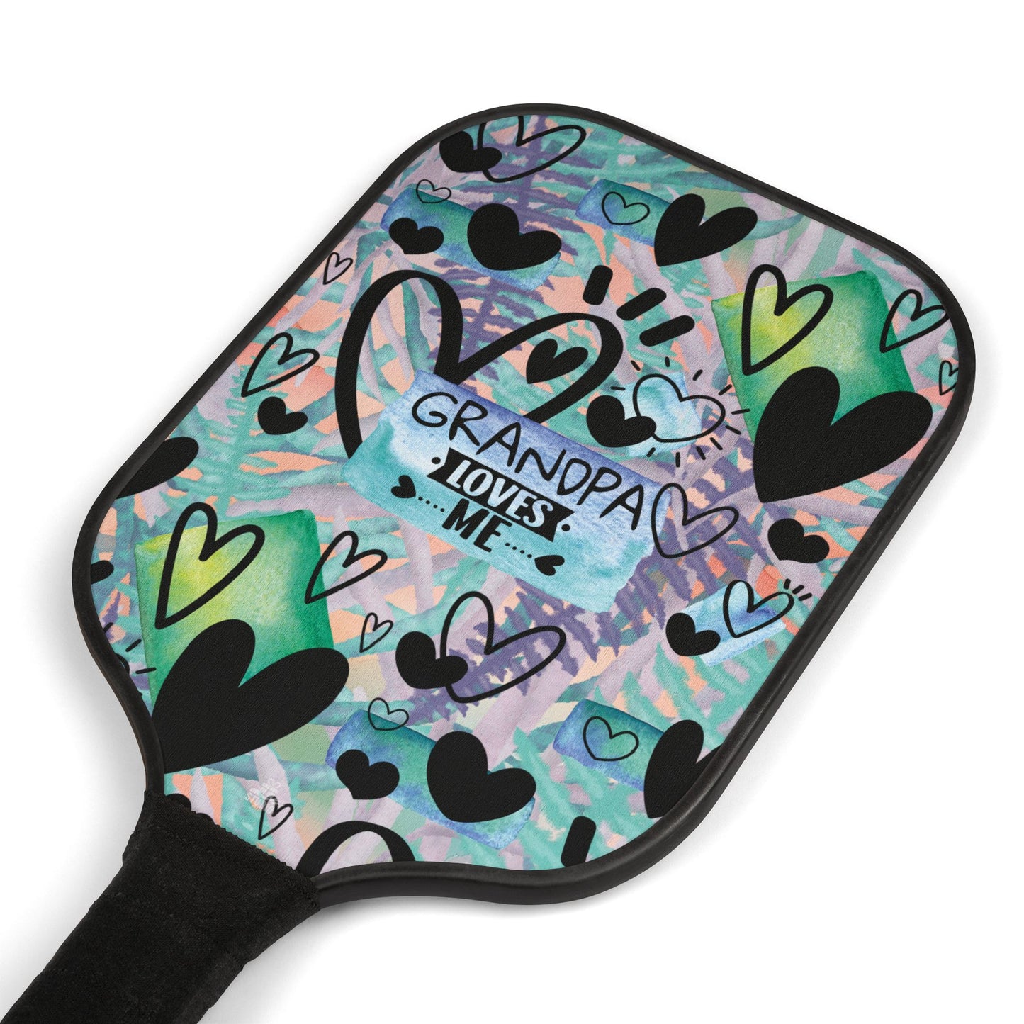 Pickleball Kit | Hearts | Grandpa Loves Me