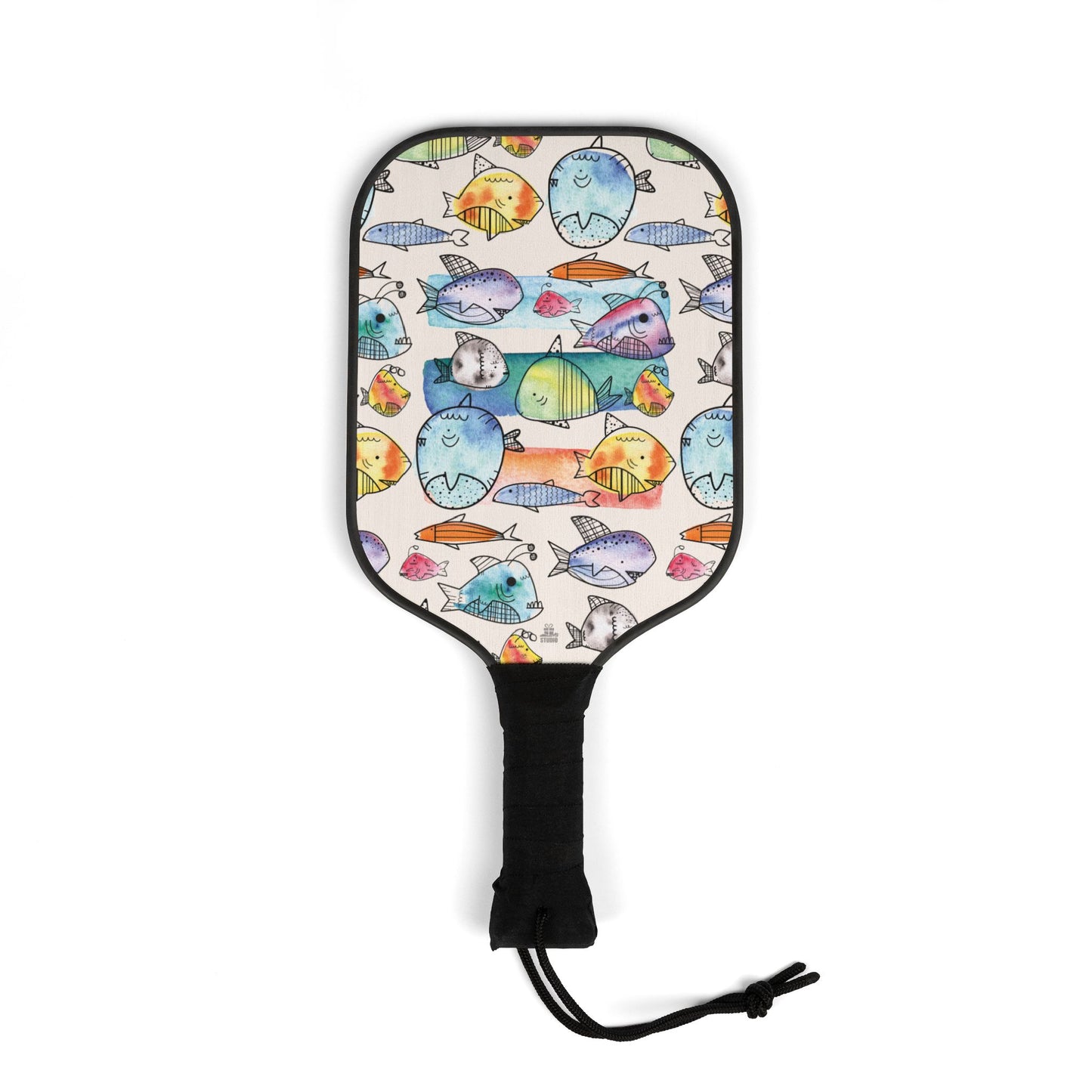 Pickleball Kit | School of Fish | Natural