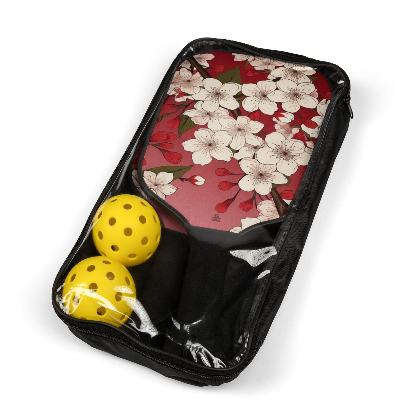 Pickleball Kit | Flowers | Cherry Blossom Red