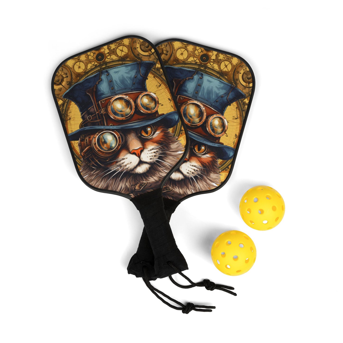 Pickleball Kit | Steampunk Cats | Cat 5