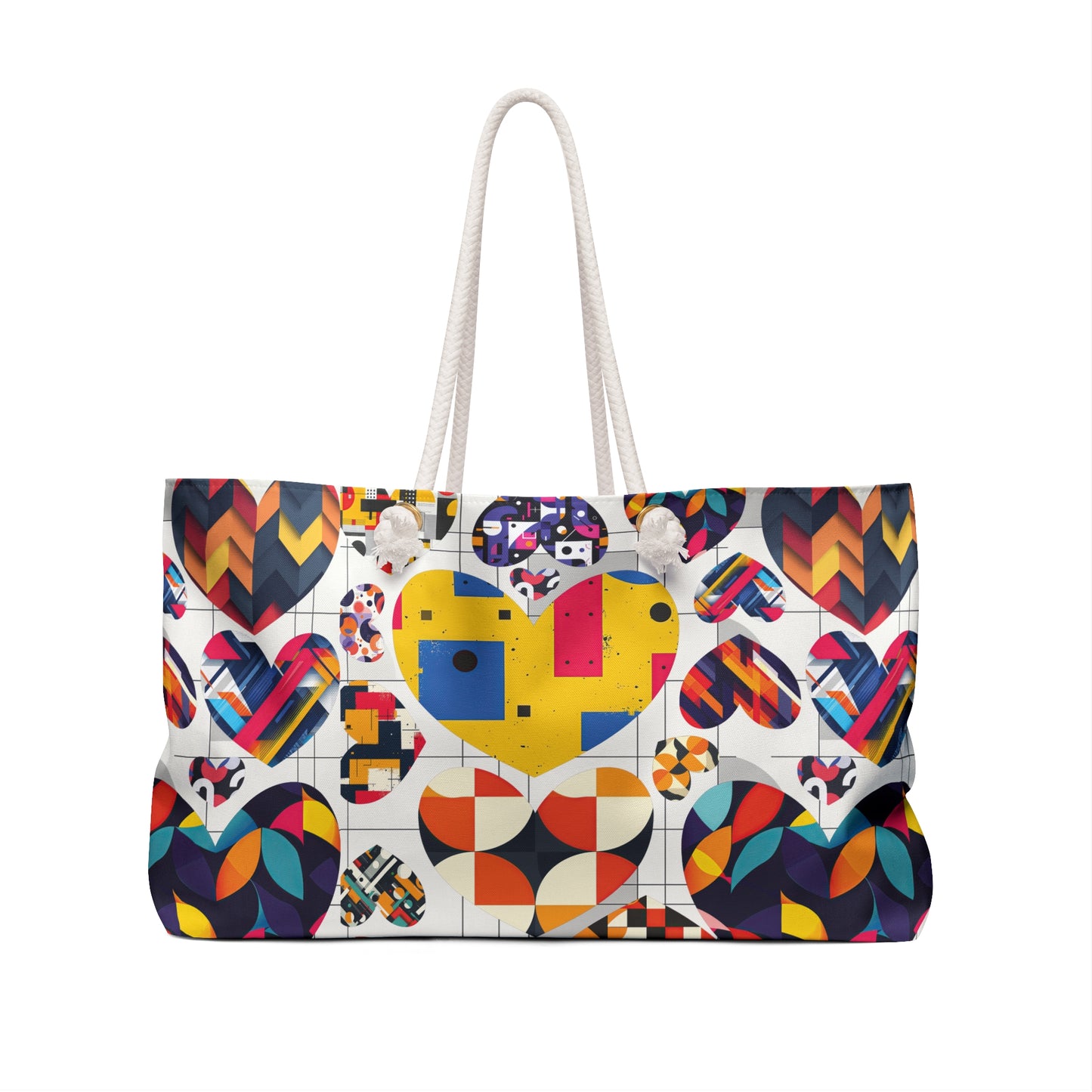 Weekender Bag | Abstract Hearts| Hearts