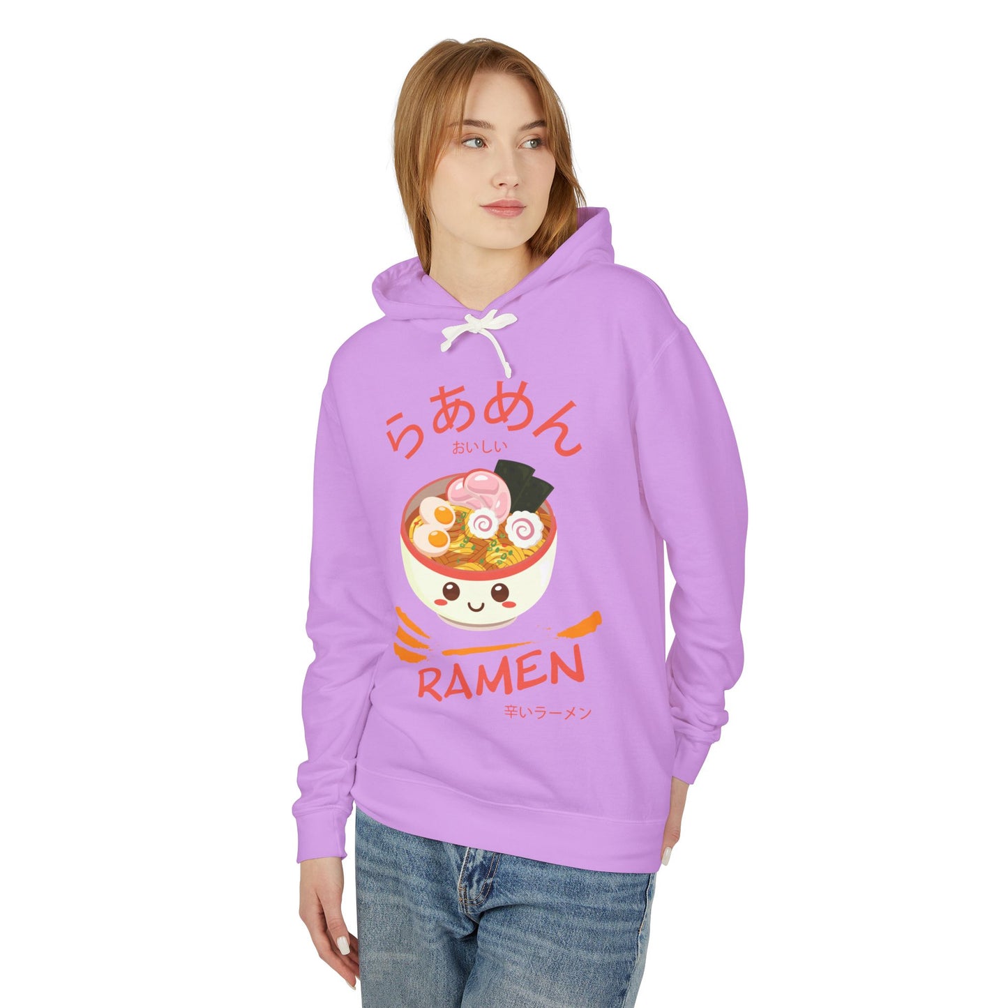 Ramen Bowl | Unisex Lightweight Hooded Sweatshirt