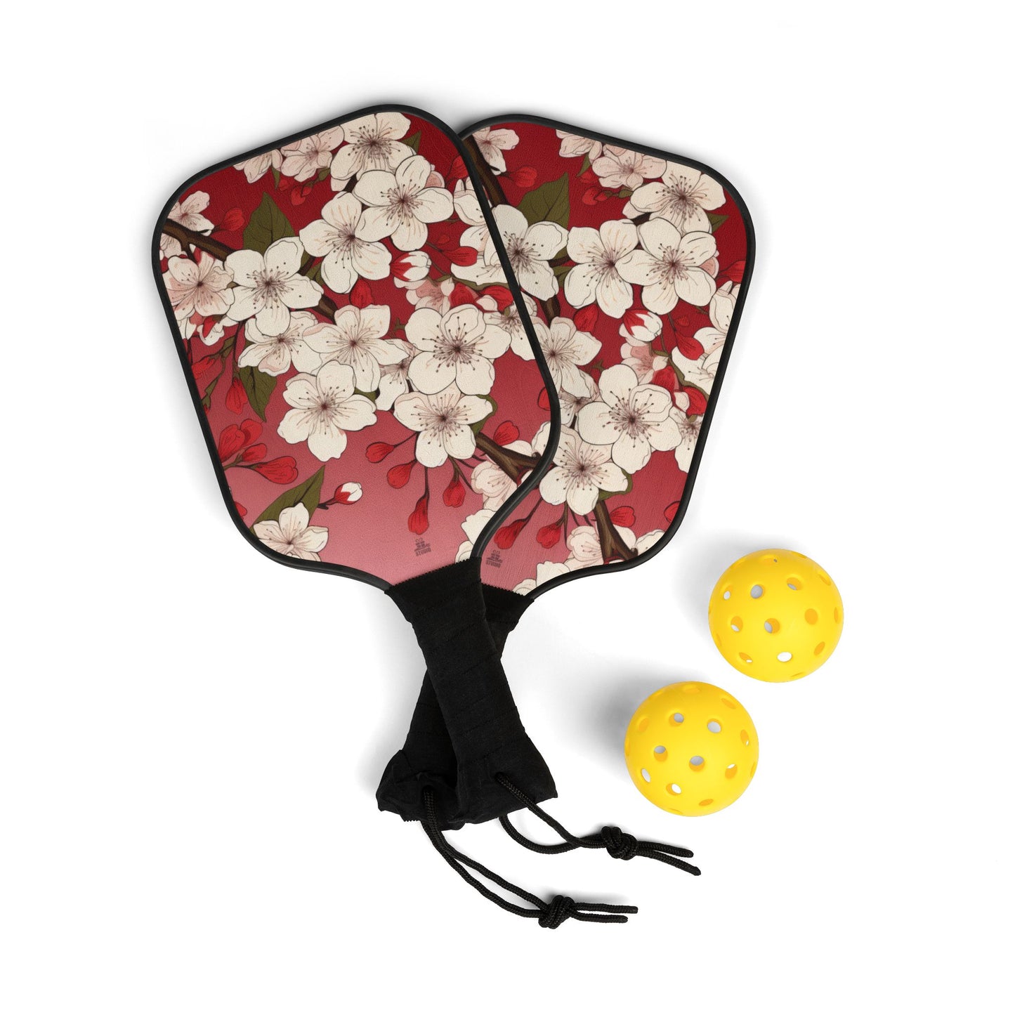 Pickleball Kit | Flowers | Cherry Blossom Red