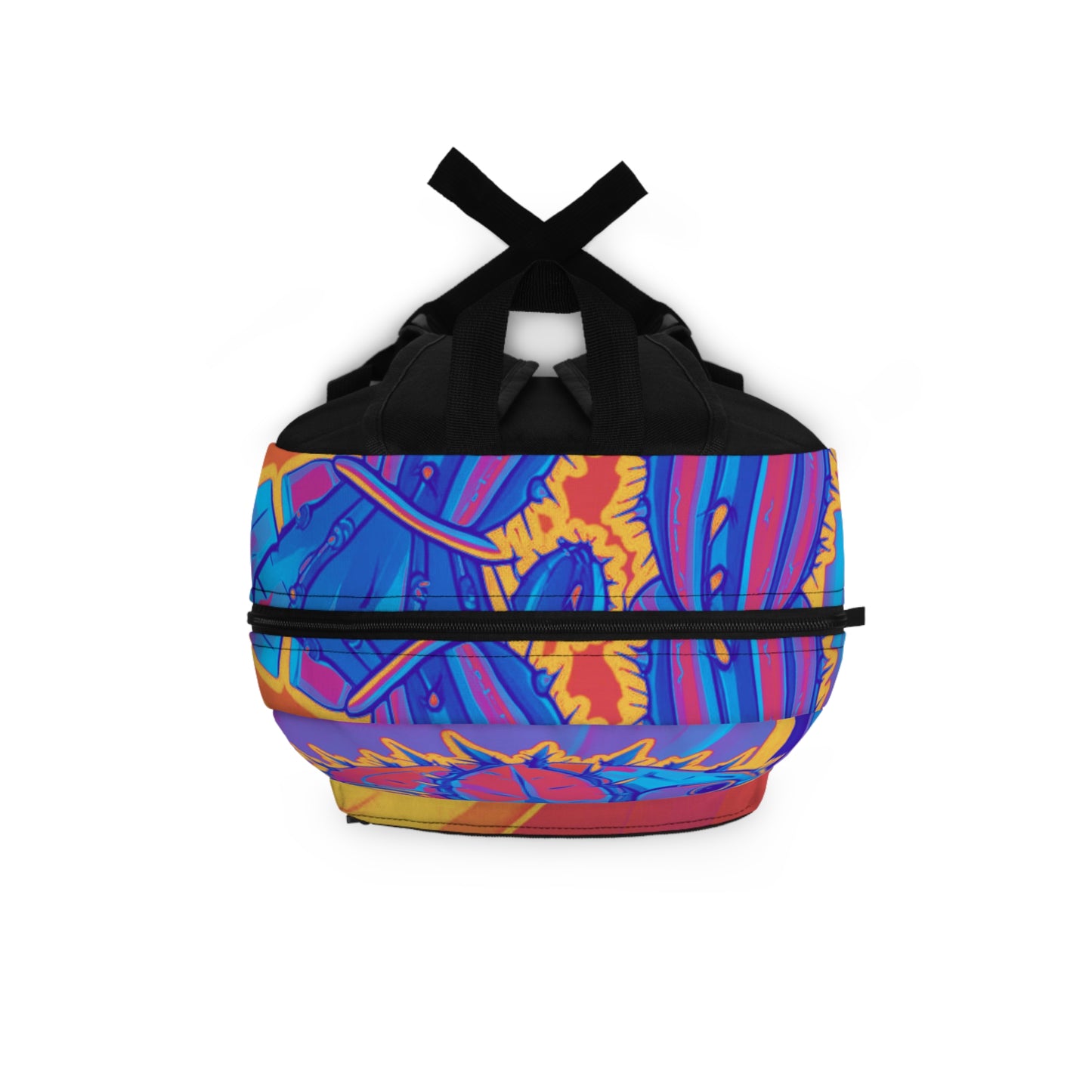 Astro-Cactus | Back Pack | Psychedelic  Heatwave Colors