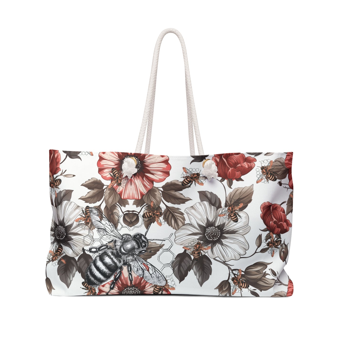 Weekender Bag | Queen Flowers | Bee 2