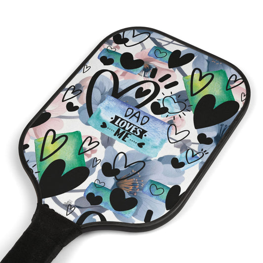 Pickleball Kit | Hearts | Dad Loves Me