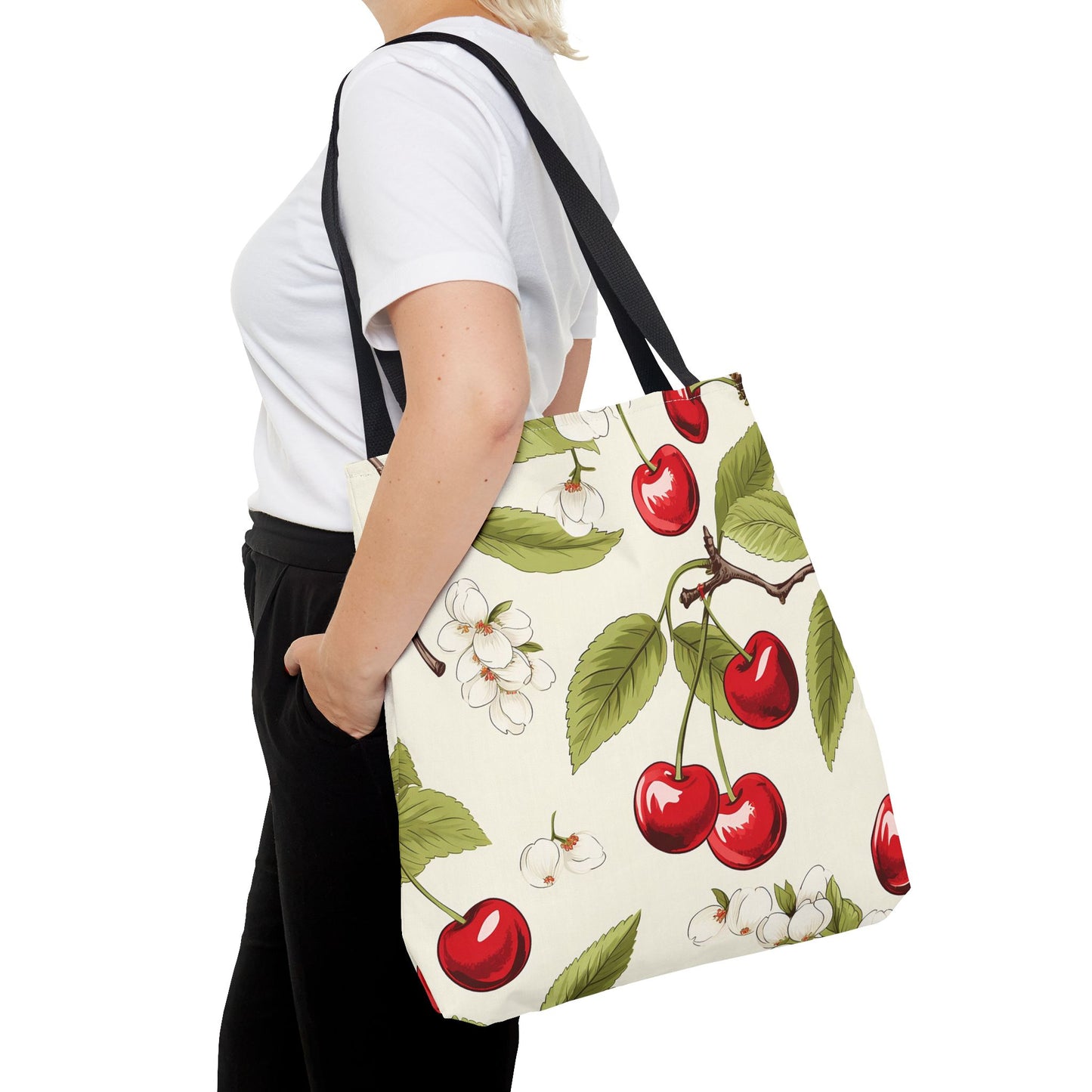 Totes | Cherries & Blossoms | Cherry 3