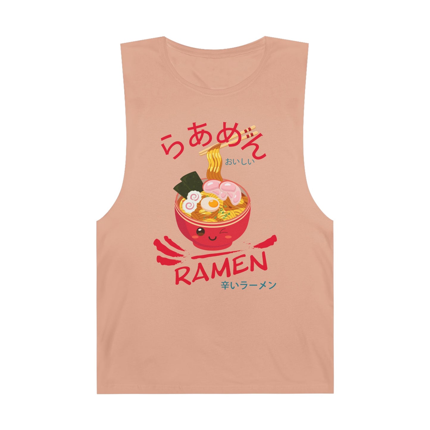 Kawaii Ramen Bowl | Unisex Tank Top with Cute Design | 4 styles