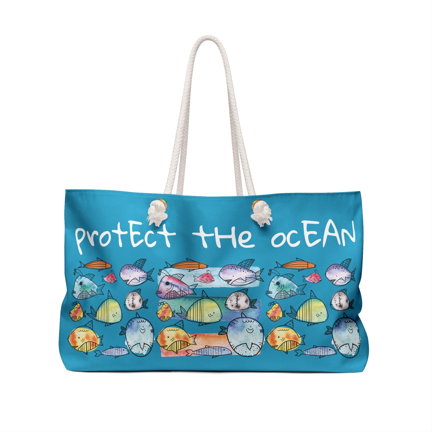 ocEAN citizenship  |  Weekender Bag | Turquoise