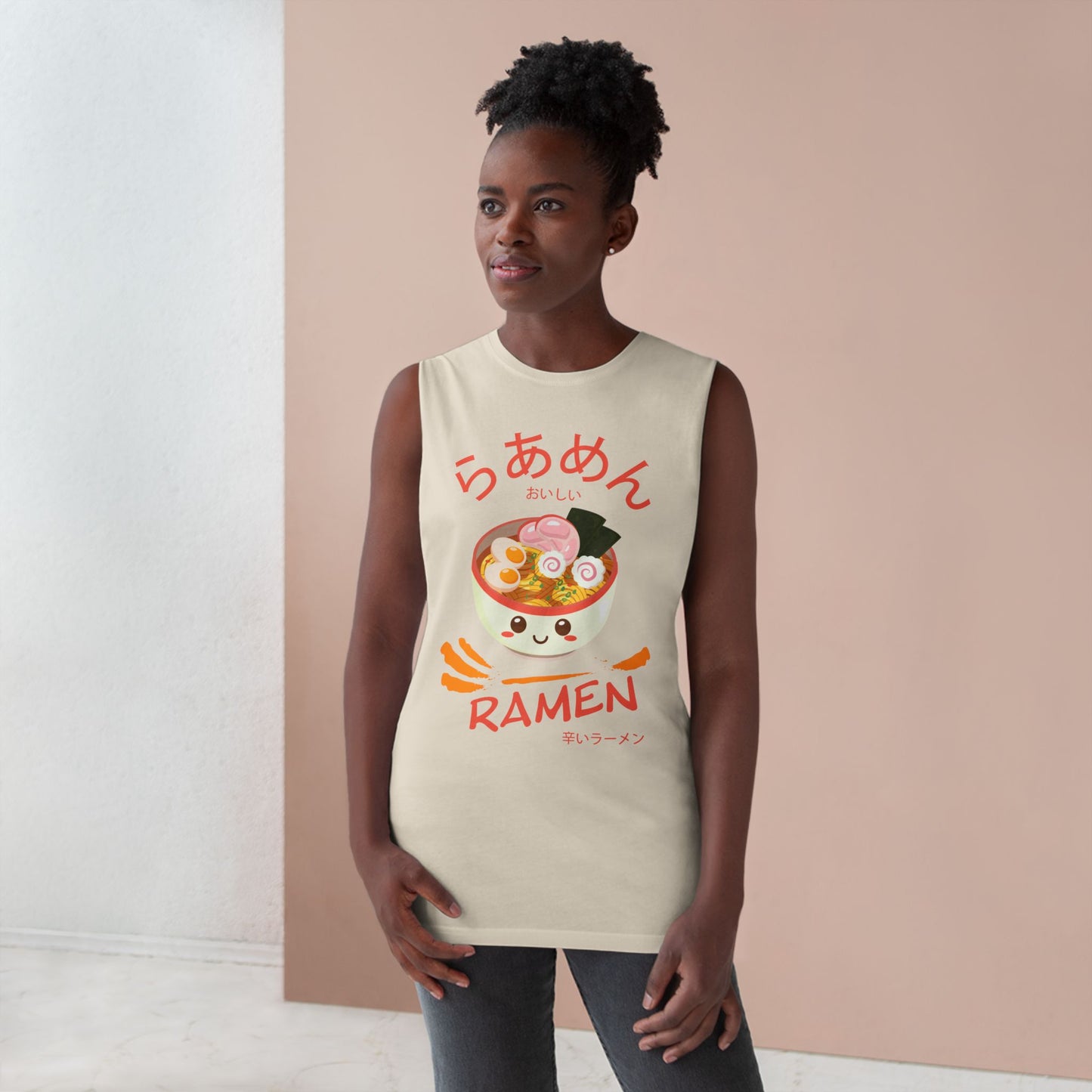 Kawaii Ramen Bowl | Unisex Tank Top with Cute Design | 4 styles