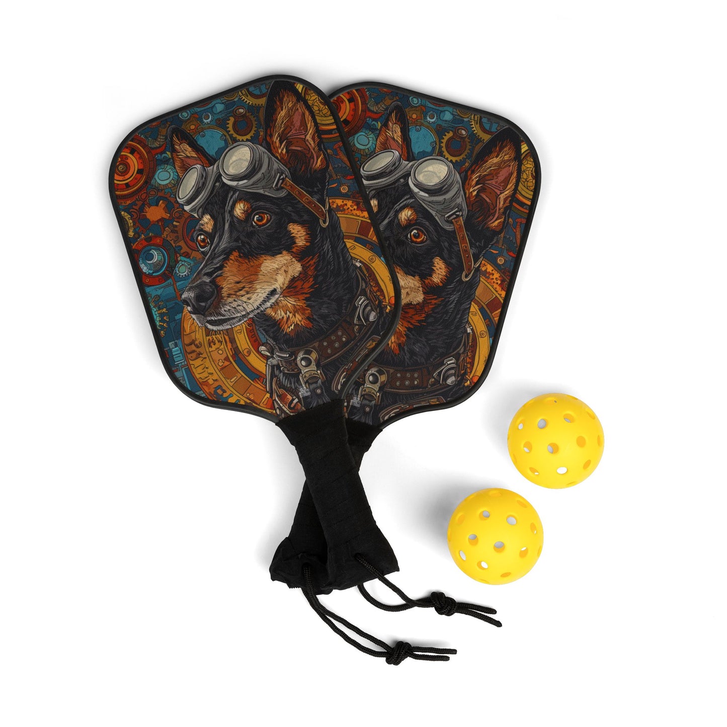 Pickleball Kit | Steampunk Dogs | Dog 12