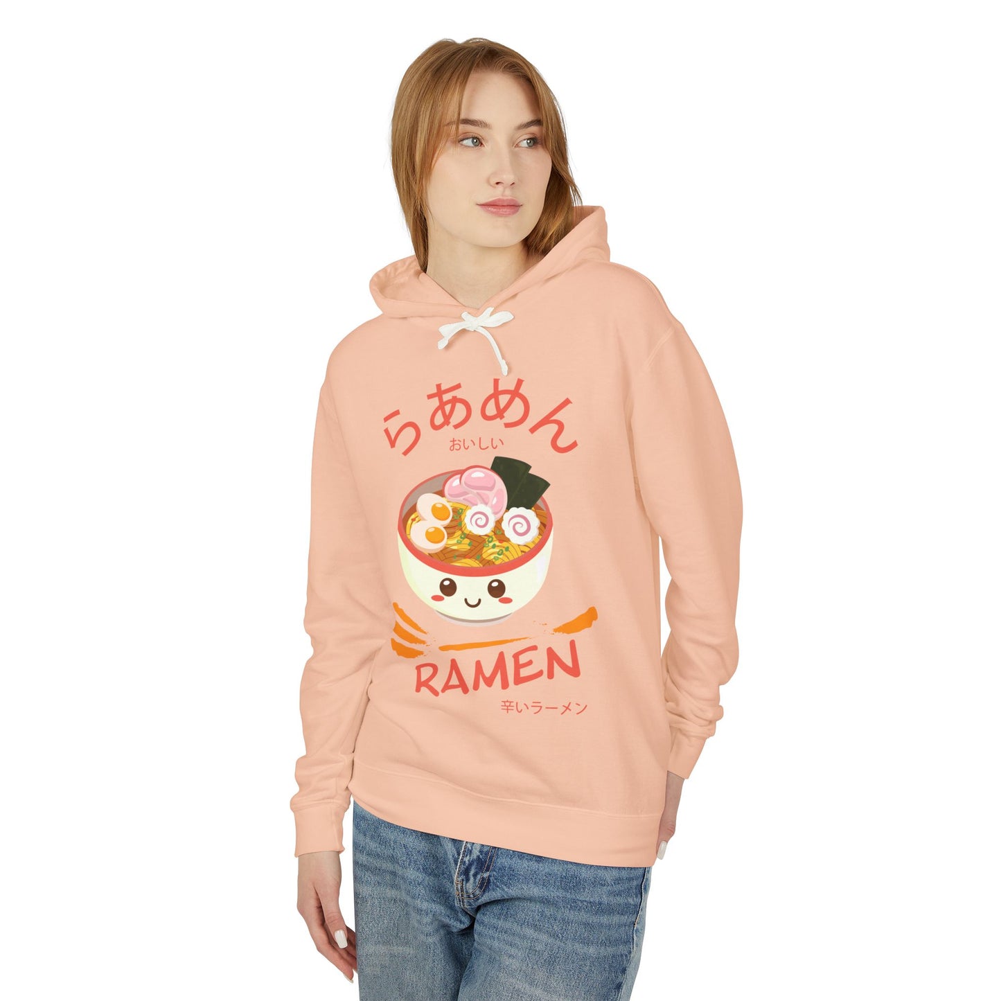 Ramen Bowl | Unisex Lightweight Hooded Sweatshirt