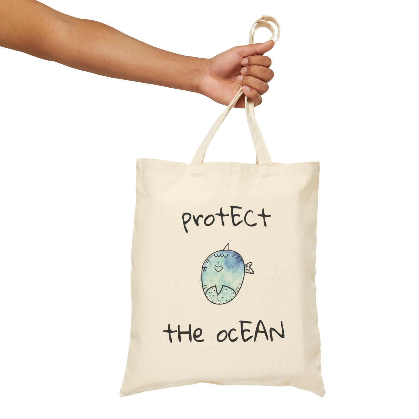 ocEAN citizenship | Cotton Canvas Tote Bag | Organic Cotton