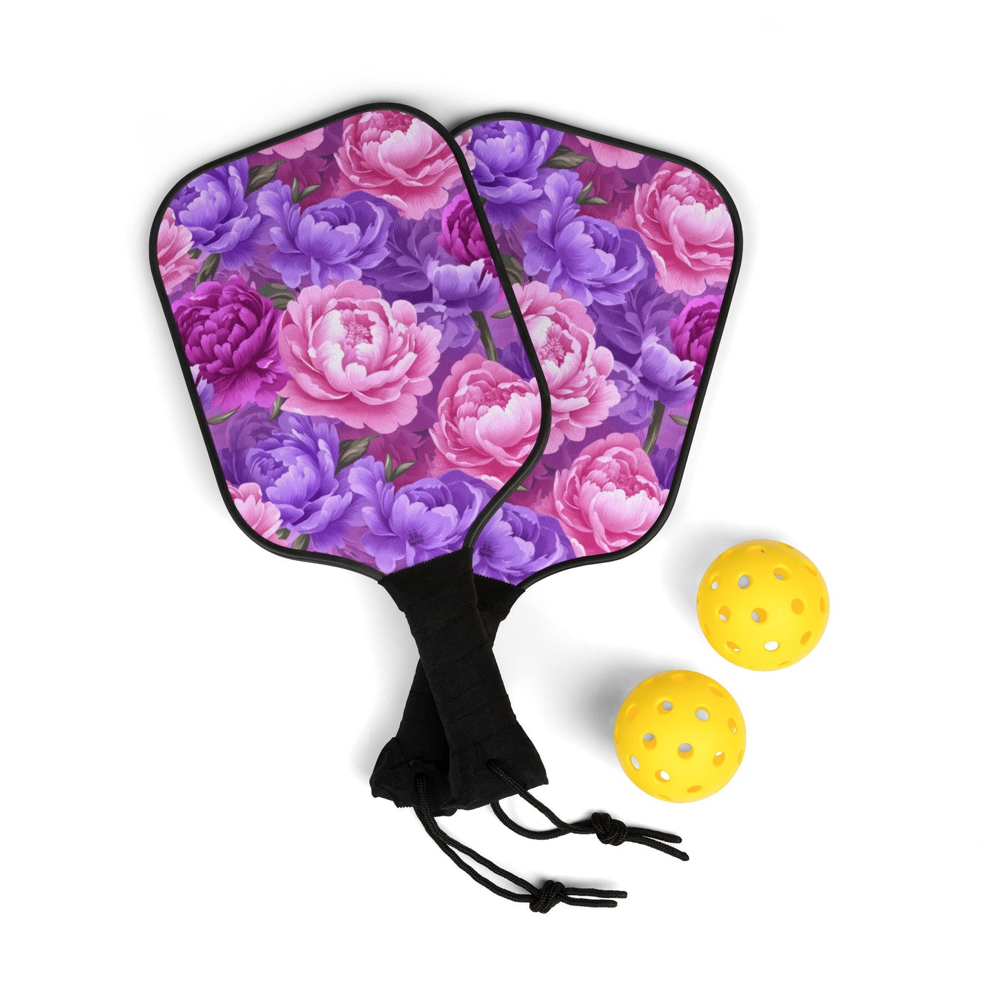 Pickleball Kit | Flowers | Purple Peony