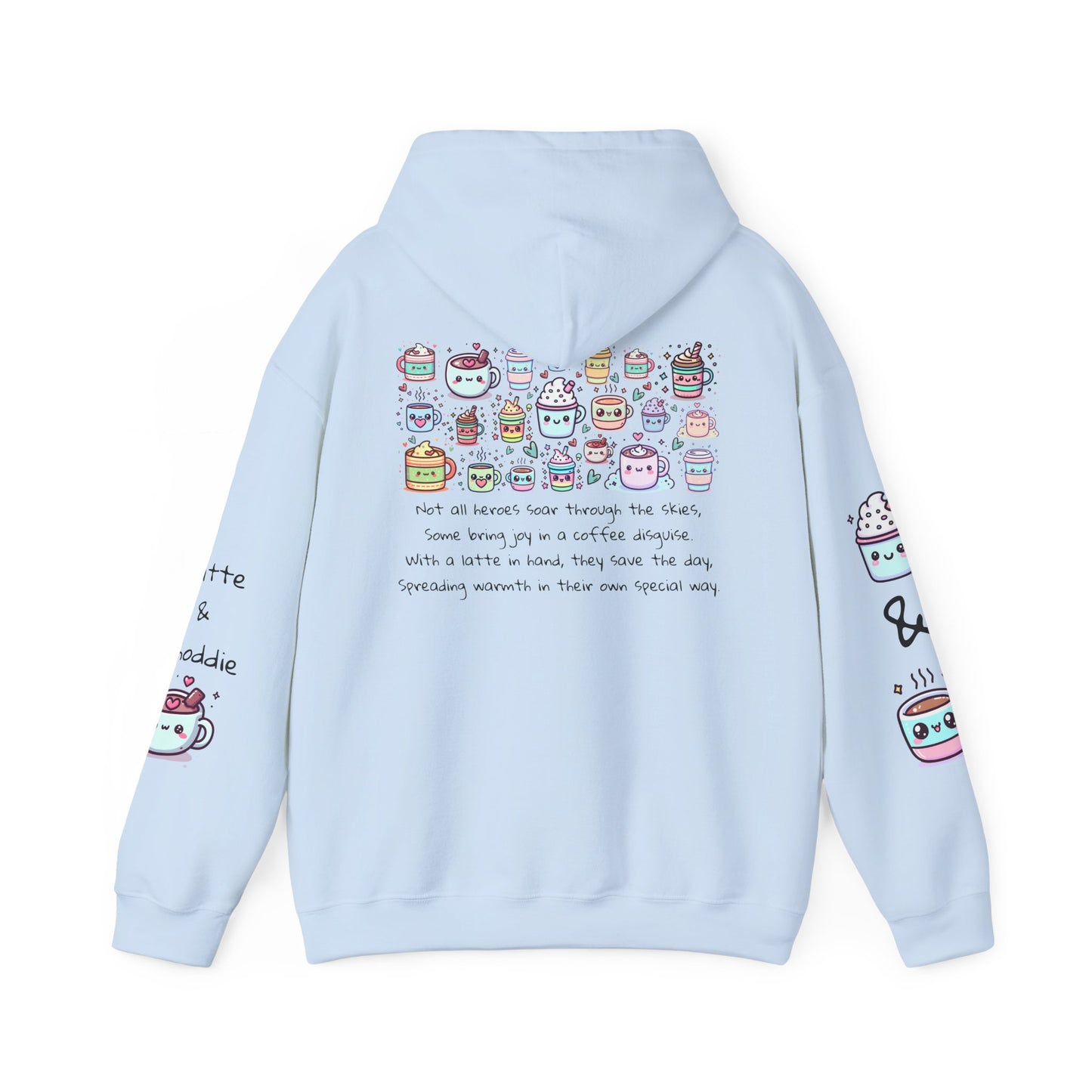 Kawaii Latte Hoodie | Unisex Heavy Blend™ Hooded Sweatshirt |