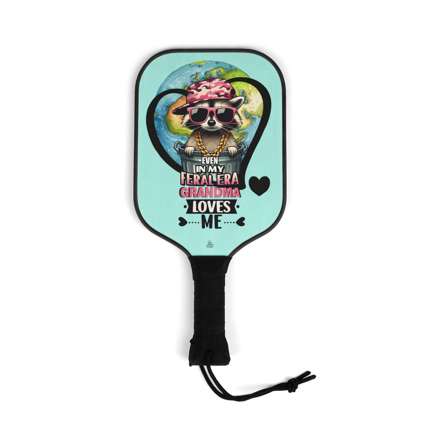 Pickleball Kit | Raccoon | Grandma Loves Me | World