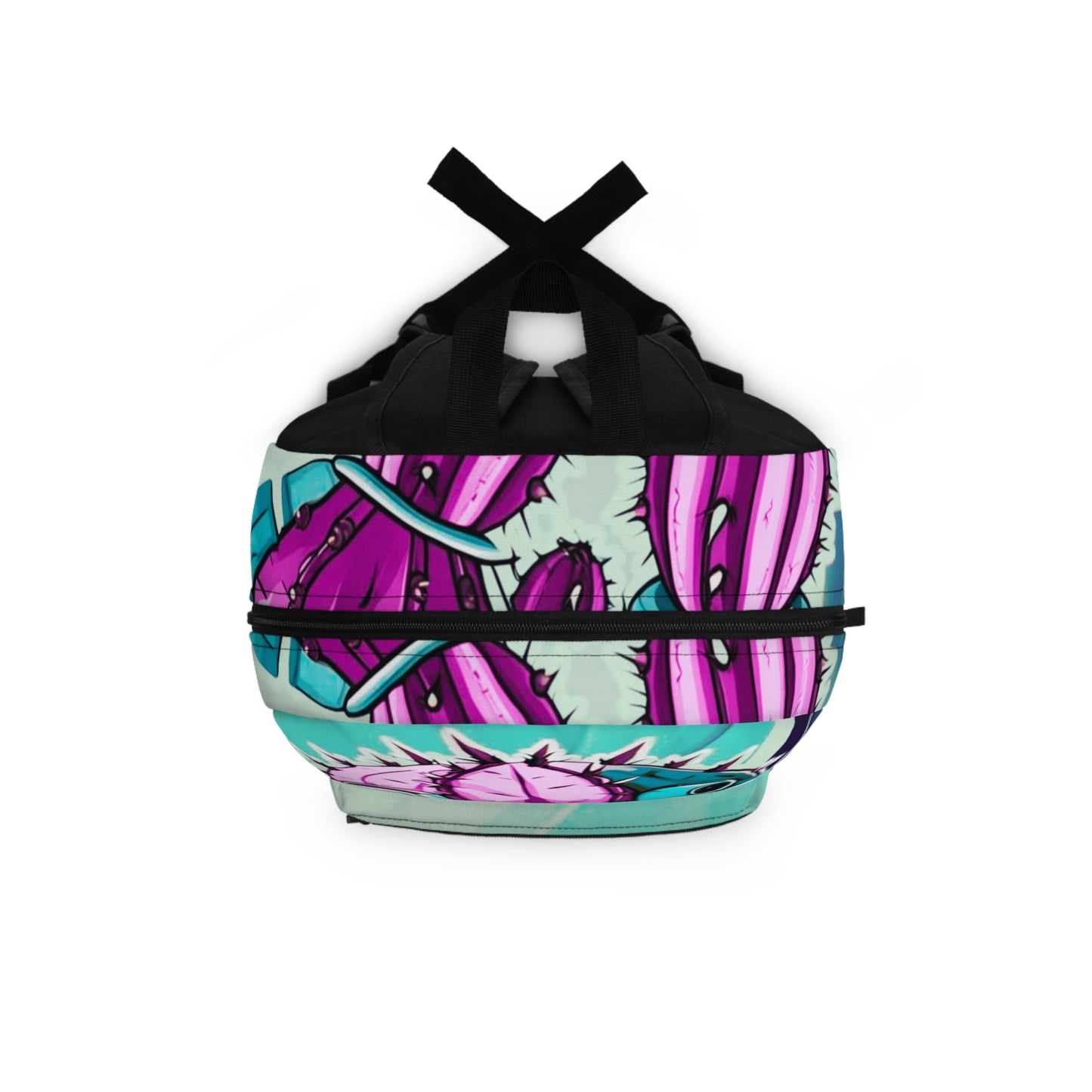 Astro Cactus Galactic | Backpack | Psychedelic Miami Vibe Colors