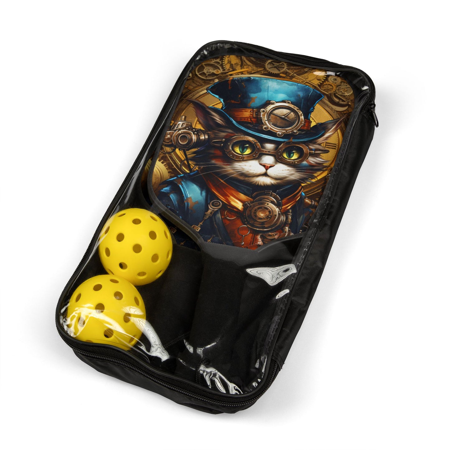 Pickleball Kit | Steampunk Cats | Cat 3