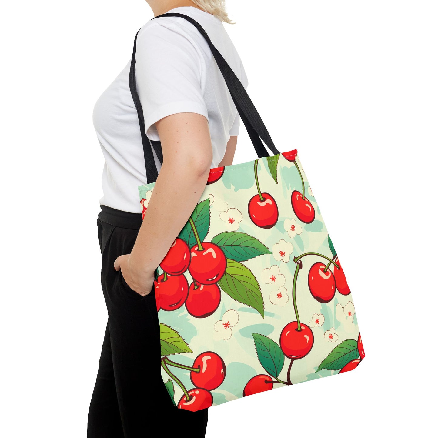 Totes | Cherries & Blossoms | Cherry 4