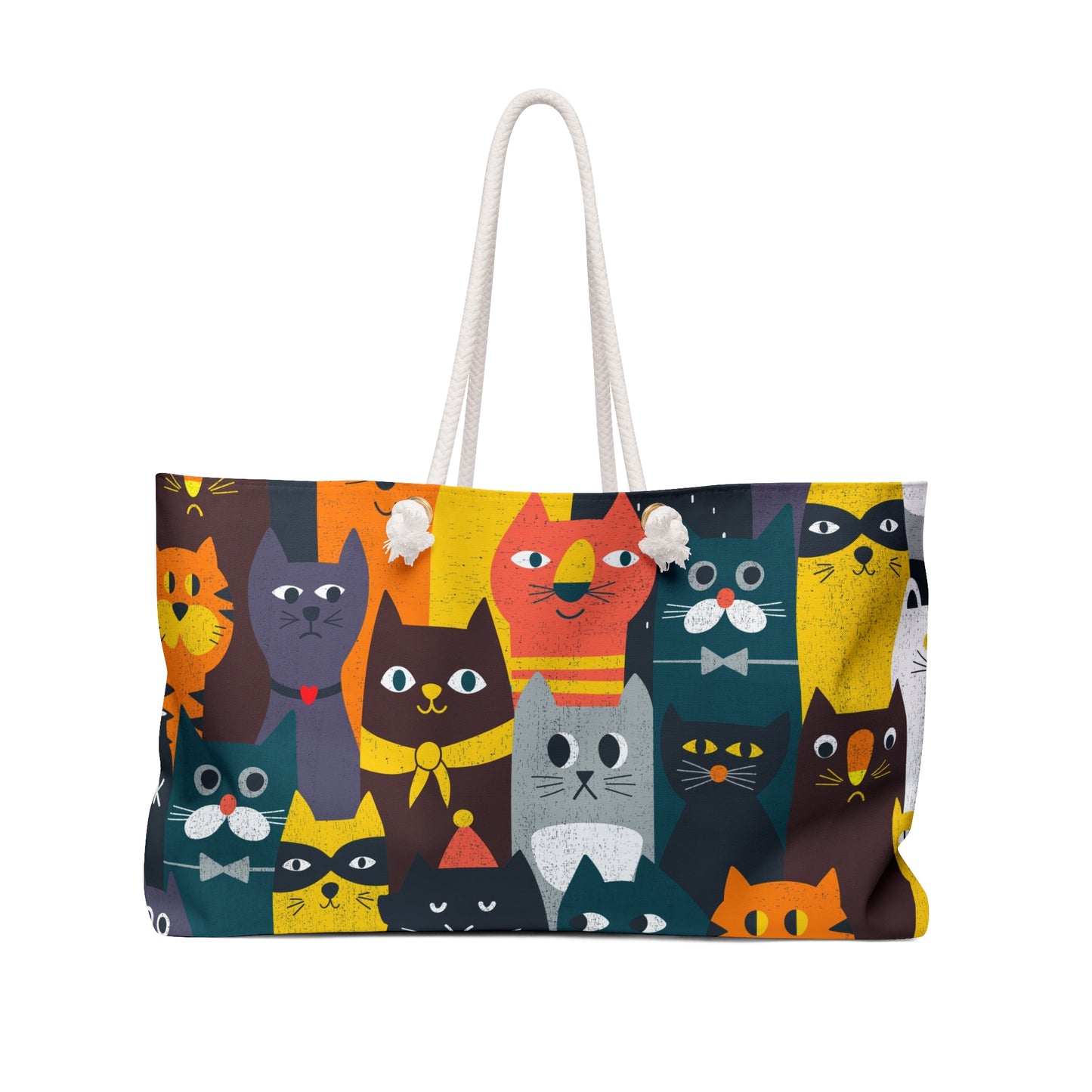 Weekender Bag | Colorful Cats | Cats 6