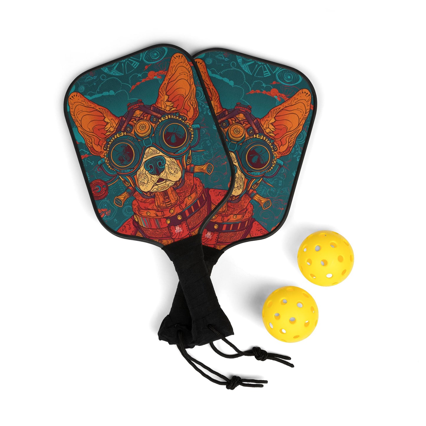 Pickleball Kit | Steampunk Dogs | Dog 14