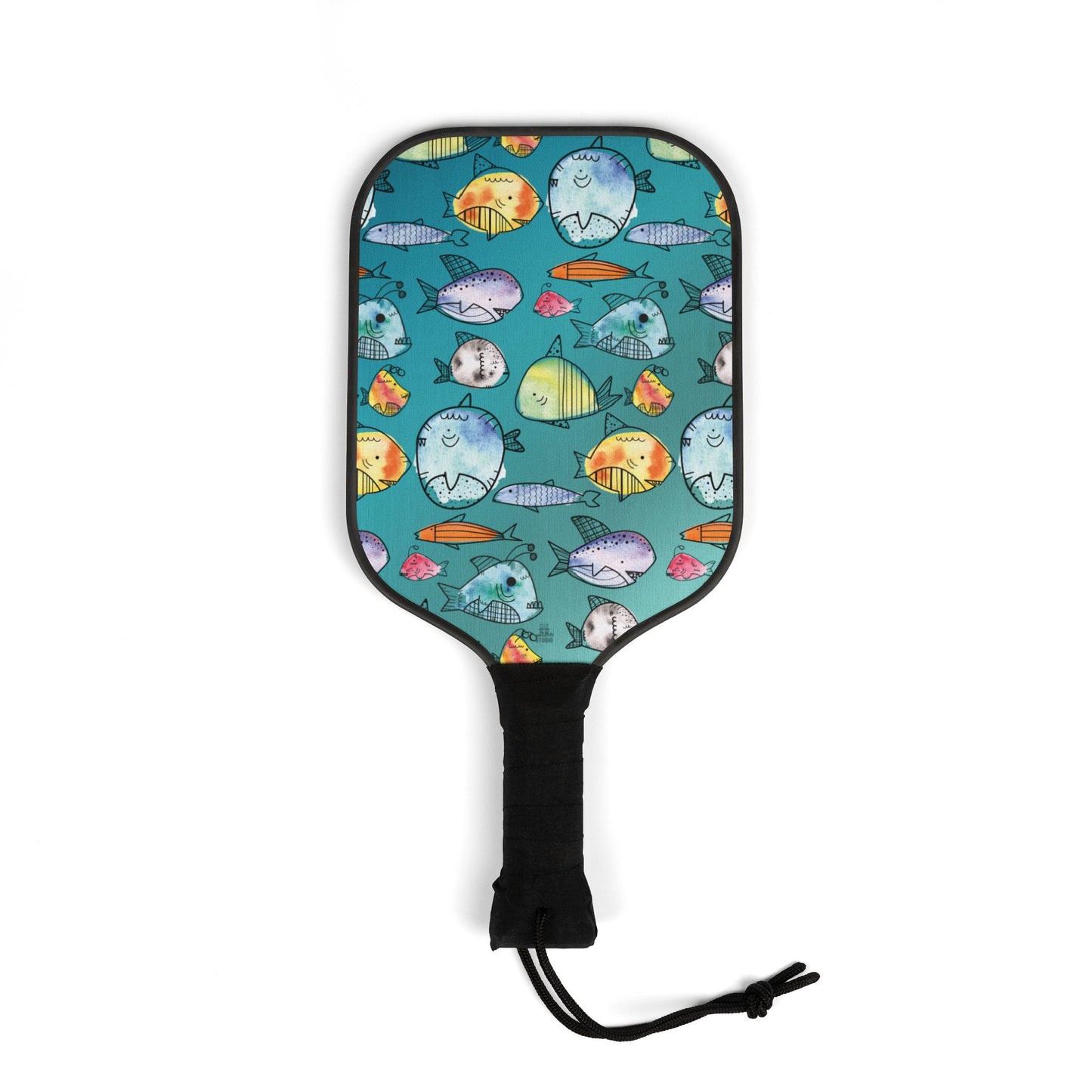 Pickleball Kit | School of Fish | Blue