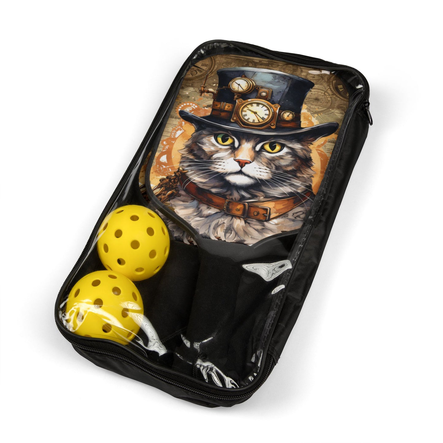 Pickleball Kit | Steampunk Cats | Cat 1