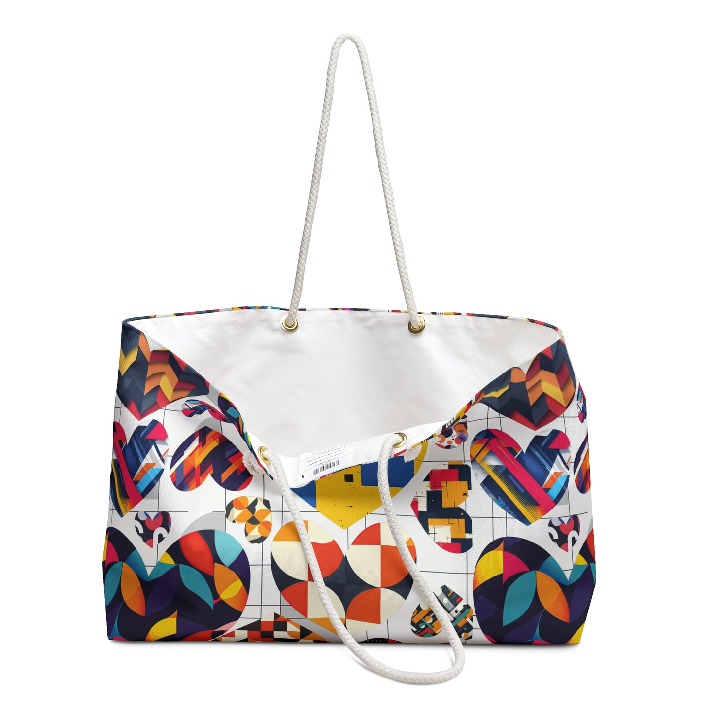 Weekender Bag | Abstract Hearts| Hearts